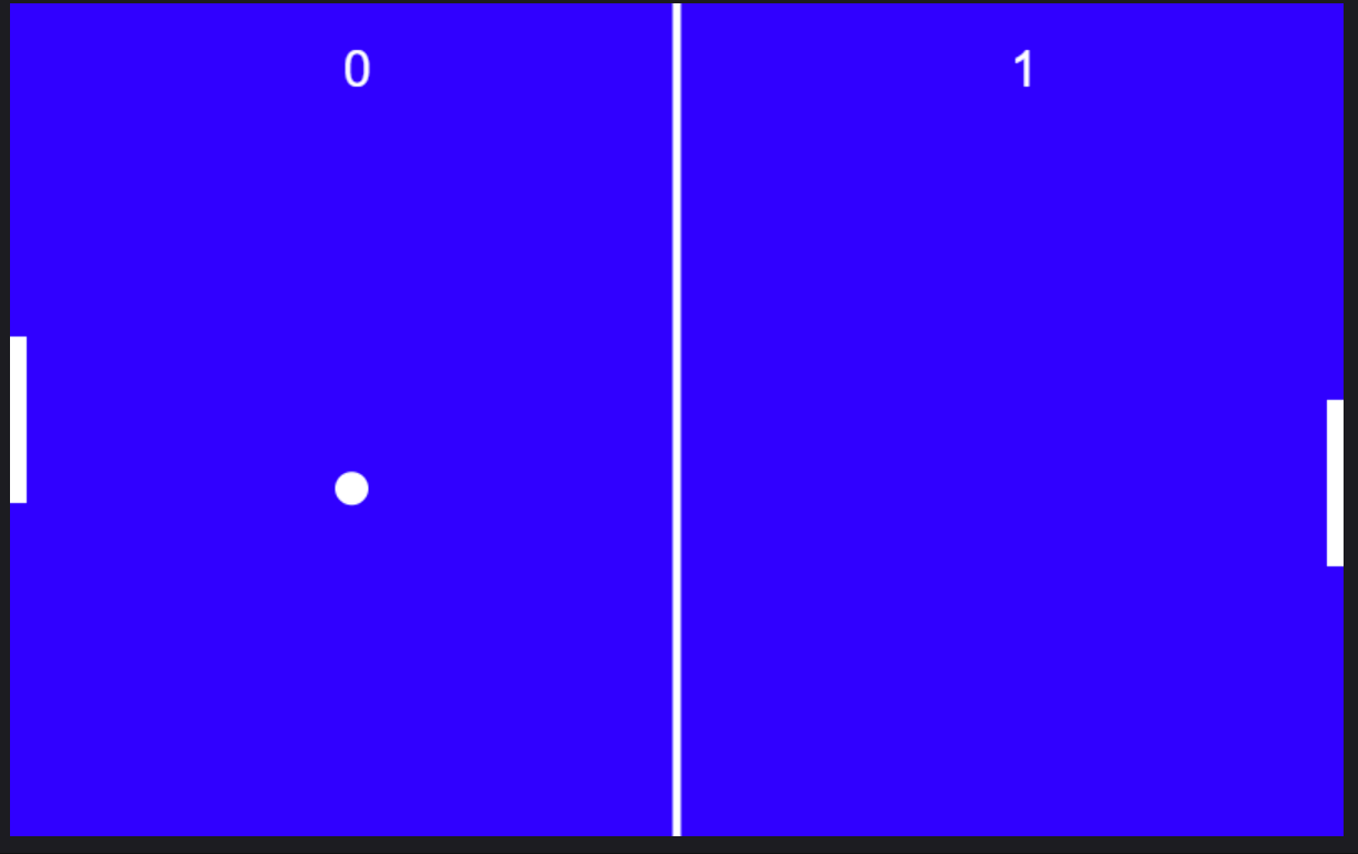My pong game